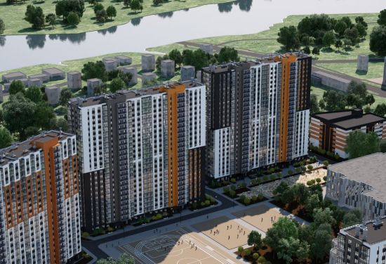 Дом 8, корпус 203.3 в ЖК Цветной Город