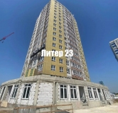 Ход строительства дома Литер 23 в ЖК Фонтаны -