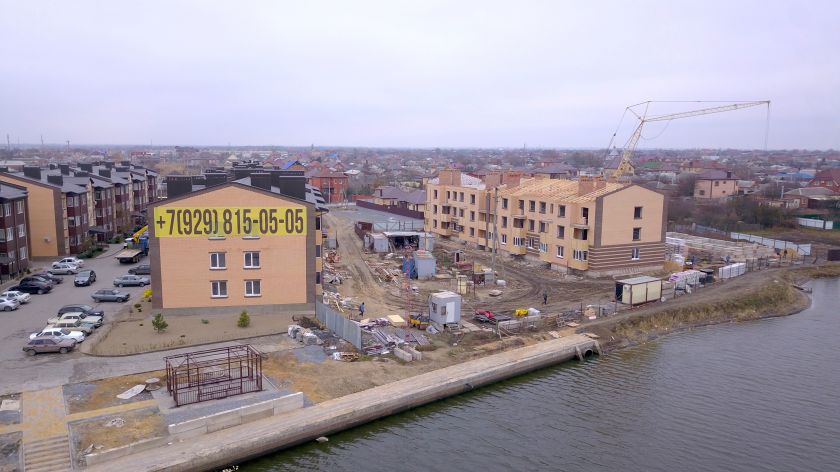 Ход строительства ЖК «Артемовский квартал» показал застройщик