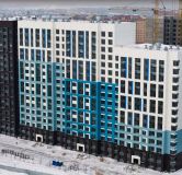 Ход строительства дома 2 в ЖК Самоцветы -