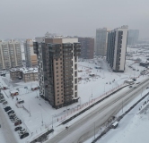 Ход строительства дома № 1 в ЖК Кедр -