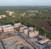 Ход строительства дома 2.1 в ЖК Пшеница -