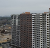 Ход строительства дома № 107, 2 секция в ЖК Боровое -