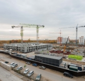 Ход строительства дома 5.1 в ЖК Пшеница -