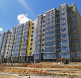 Ход строительства дома 2, секция 2.1, 2.2, 2.3 в ЖК Botaniсa -