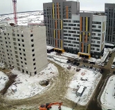 Ход строительства дома 14/2, этап 2А в ЖК Семейный -