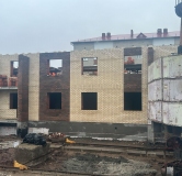Ход строительства дома 38Б в ЖД По ул. Степана Разина -