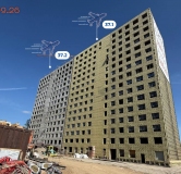 Ход строительства дома 37 в ЖК Авиатор (Авиатоr) -