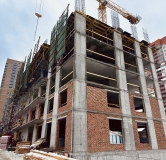 Ход строительства дома 2 в ЖК Счастливый квартал -