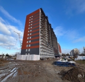 Ход строительства дома № 1 в ЖК Сормовский Дуэт -