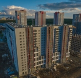 Ход строительства дома 15 в ЖК Манхэттен -