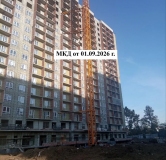 Ход строительства дома 38 в ЖК Кино -