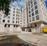 Ход строительства дома 4В в Клубный дом Пушкин -