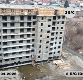 Ход строительства дома 2, 3 очередь в ЖК Радужный Парк -