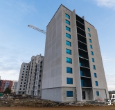 Ход строительства дома 43 в ЖК Притяжение -