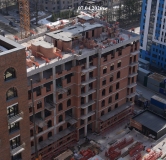 Ход строительства дома 3 в ЖК Зорге.Премьер -