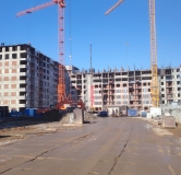 Ход строительства дома 4 в ЖК Алтын Яр -