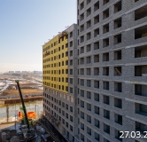 Ход строительства дома № 2 (1714) в ЖК Сибирский -