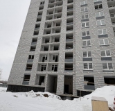 Ход строительства дома 1 в ЖК River Park -