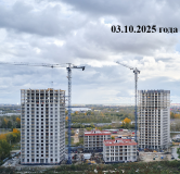 Ход строительства дома № 50 ГП 2.1 в ЖК Кедровый берег -