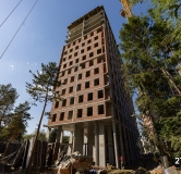Ход строительства дома 3 в ЖК Никс Про на Лесопарковой -