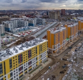 Ход строительства дома 25 в ЖК Галактика -