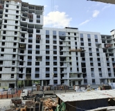 Ход строительства дома 1 в ЖК River Park -