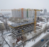 Ход строительства дома 93 в ЖК По ул. Полевая -