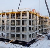 Ход строительства дома № 5 (ГП-12) в ЖК Смородина -