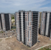 Ход строительства дома № 2.7 в ЖК Мичурино -
