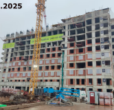 Ход строительства дома литер 31 в ЖК Вершина -