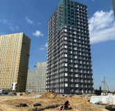 Ход строительства дома 1.1 в ЖК Прогресс Академический -