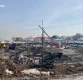 Ход строительства дома 1 в ЖК Геос -