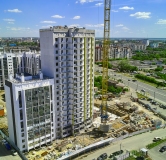 Ход строительства дома 5.1 в ЖК Территория -