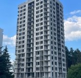 Ход строительства дома 1 в ЖК Лес -
