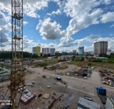 Ход строительства дома 5, секция 2.7, 2.8, 2.9, 2.10 в ЖК Красное Яблоко -