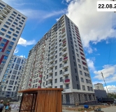 Ход строительства дома 9 в ЖК Ежевика -