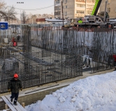 Ход строительства дома 11 в ЖК Нью-Йорт -