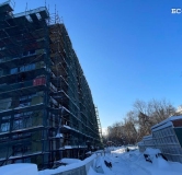 Ход строительства дома 76, корпус 5 в ЖК Заман -