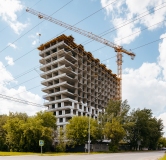 Ход строительства дома 93 в ЖК По ул. Полевая -