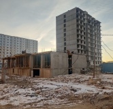 Ход строительства дома 1, корпус 6 в ЖК Приневский -