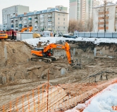 Ход строительства дома Корпус 1,2, 1 этап в ЖК Ботаническая 3 -