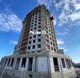 Ход строительства дома Литер 23 в ЖК Фонтаны -