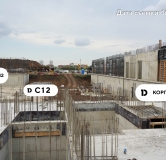 Ход строительства дома 12 в ЖК Грейд (GRADE) -