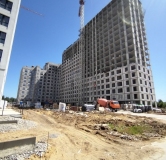 Ход строительства дома 2.3 в ЖК Надежный на Пролетарке -