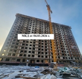Ход строительства дома 38 в ЖК Кино -