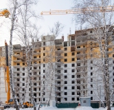 Ход строительства дома № 2, корпус 21 в ЖК Горизонт -