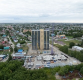 Ход строительства дома 2, 2 этап в ЖК Новый Парк -
