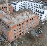 Ход строительства дома 4 в ЖК Эстетика -