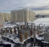 Ход строительства дома 45 в ЖК Ракета-дом Гамово -